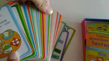 Jeu de société pour adultes Jeu de cartes de jouets éducatifs pour enfants